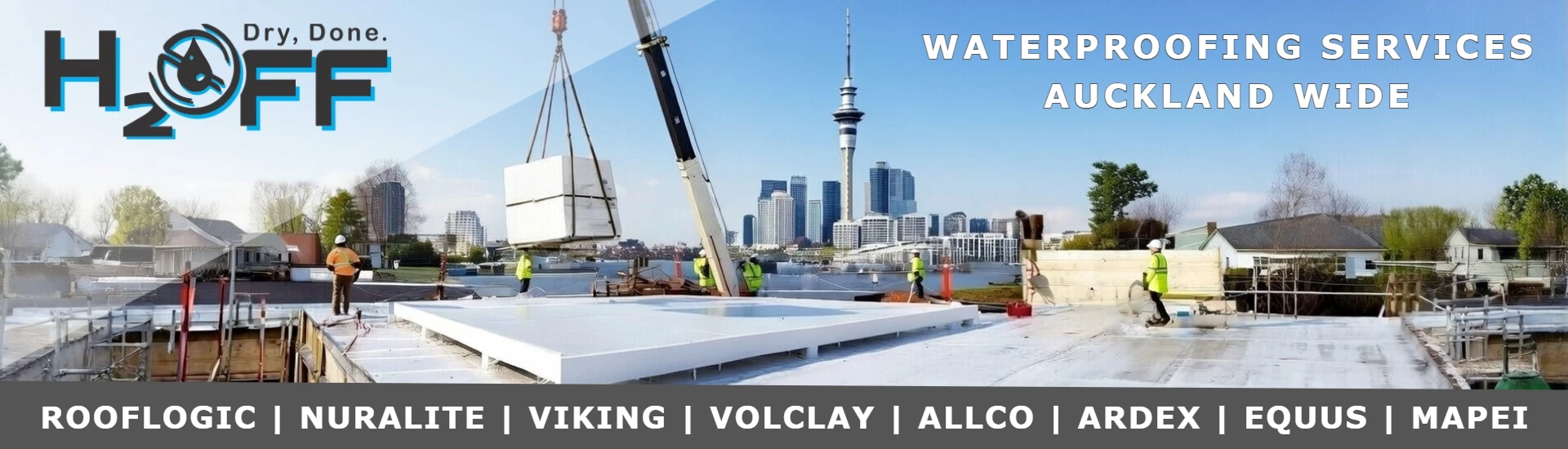 H2OFF Waterproofing – New Zealand Wide
